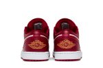 Air Jordan 1 Low ‚Cardinal Red‘ 553558-607