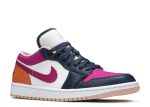 Wmns Air Jordan 1 Low SE ‘Mismatched – Purple Magenta’