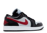 Wmns Air Jordan 1 Low ‘Wolf Grey Gym Red’