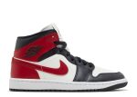 Wmns Air Jordan 1 Mid ‘Black Toe’